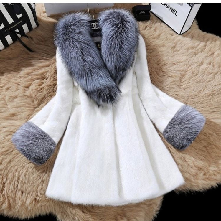 🖤🤍 CHANEL-Inspired Fur Coat 🤍🖤