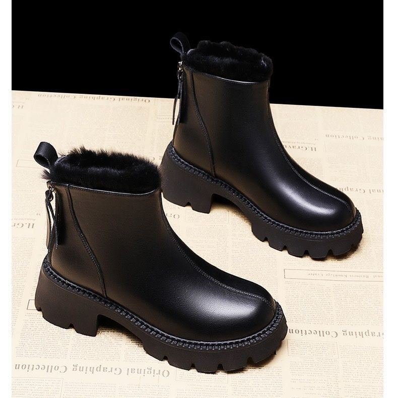 Graphing Collection Faux Fur-Lined Boot