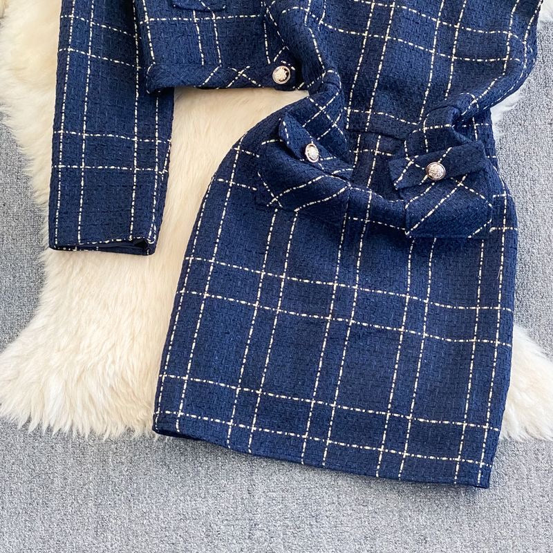 Duchess Collection – Timeless Checkered Suit Sets