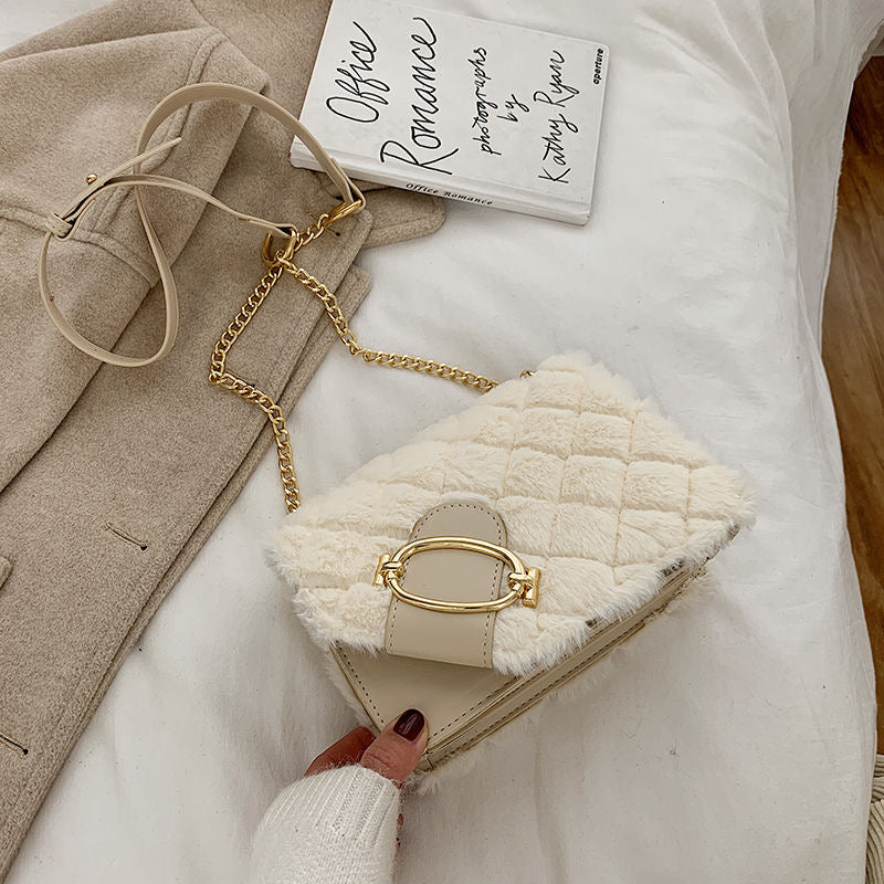 Luxe Faux Fur Handbag Collection