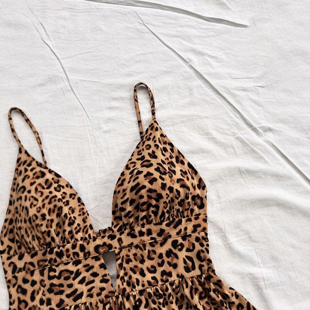 "Carpe Diem" Leopard Print Mini Dress 🐆