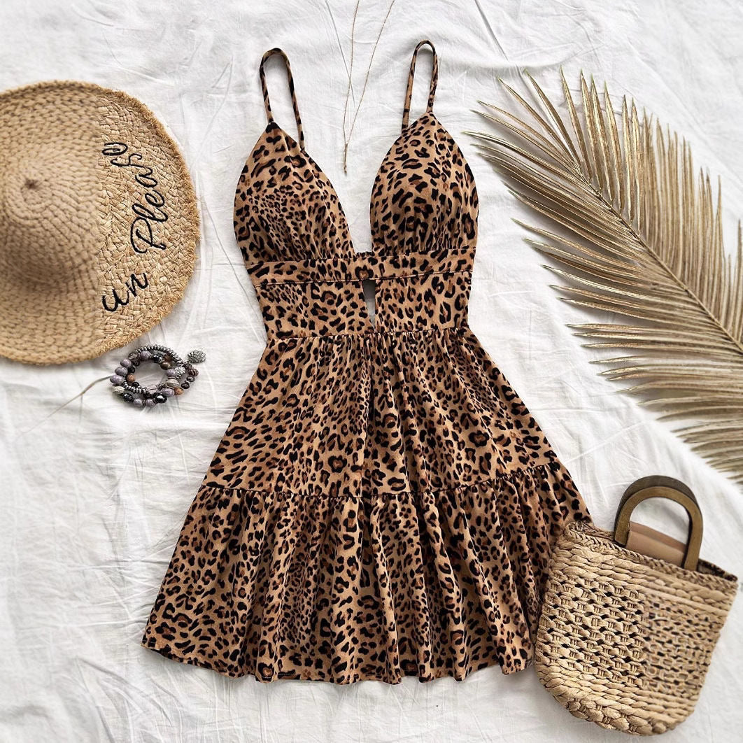 "Carpe Diem" Leopard Print Mini Dress 🐆