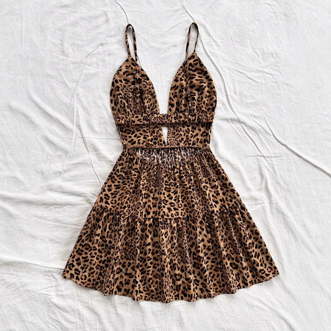 "Carpe Diem" Leopard Print Mini Dress 🐆