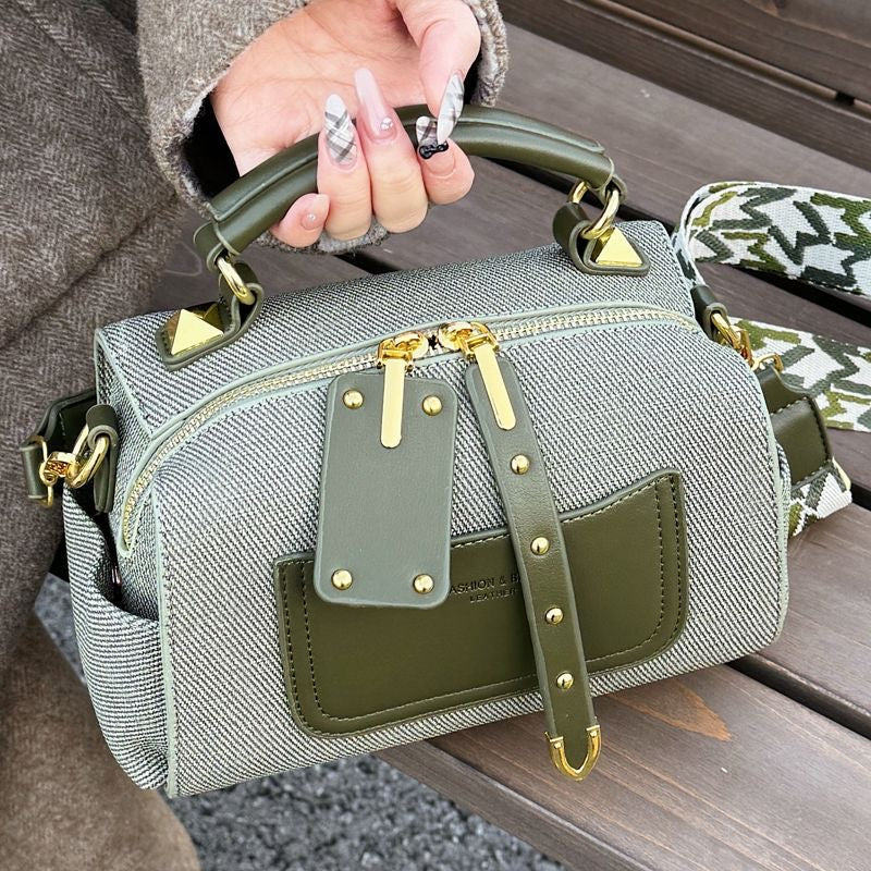 ASIA BOSS Premium Two-Tone Handbag