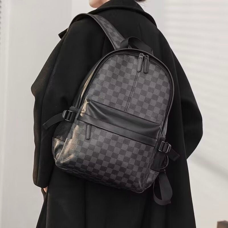 Classic Check Pattern Laptop Bag