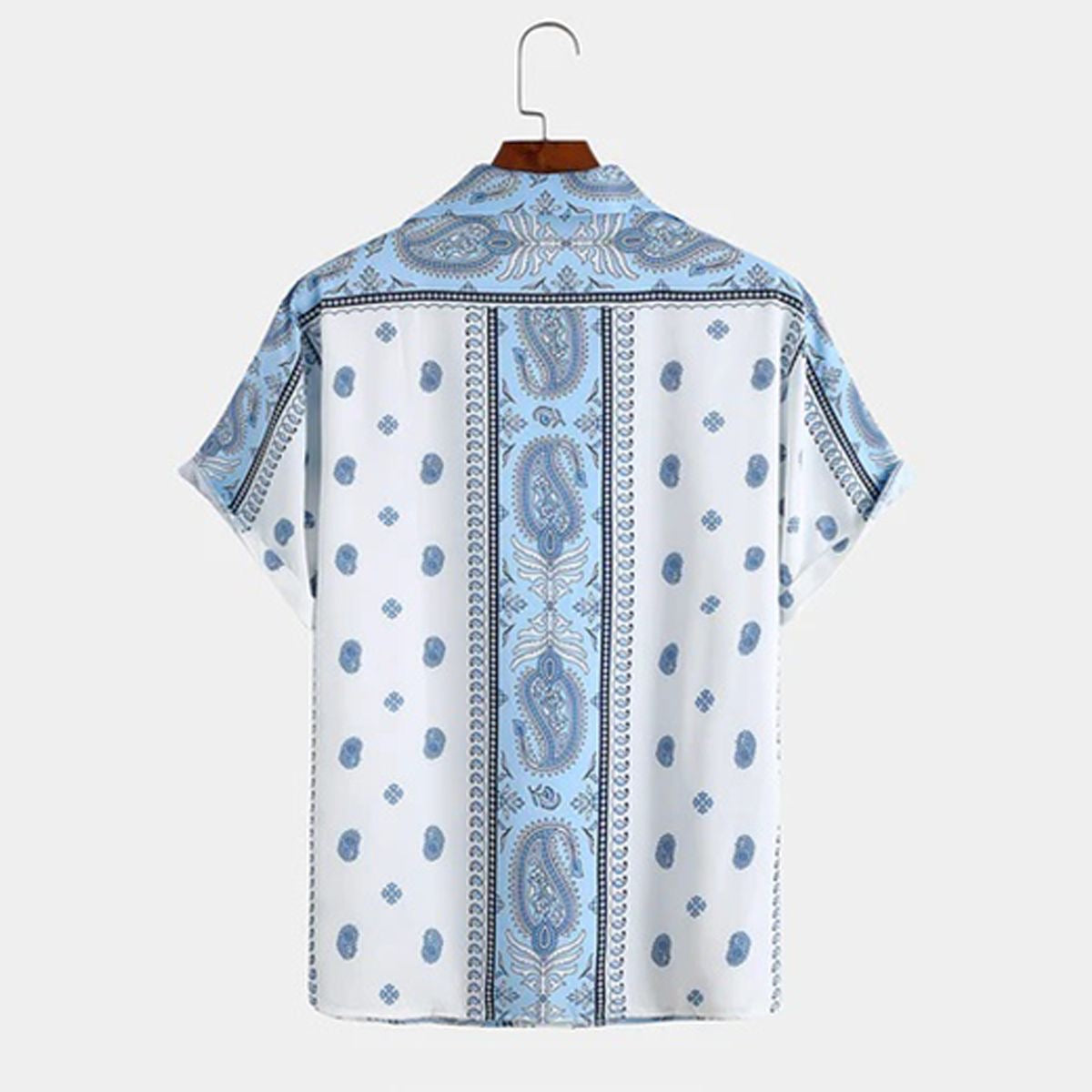 🌴 Men’s Paisley Print Short-Sleeve Shirt🌴