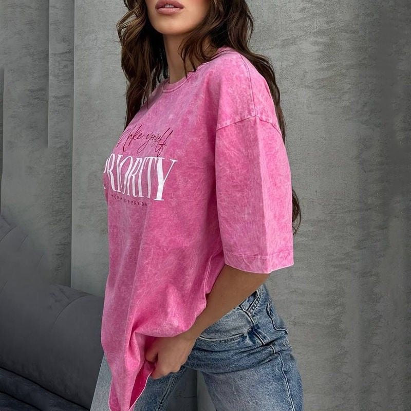 "PRIORITY" Motivational T-Shirt