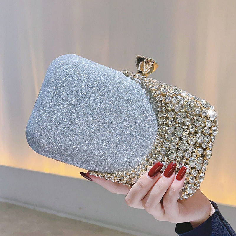 Dazzling Crystal-Embellished Evening Clutches