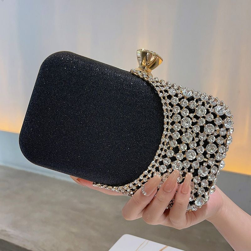 Dazzling Crystal-Embellished Evening Clutches