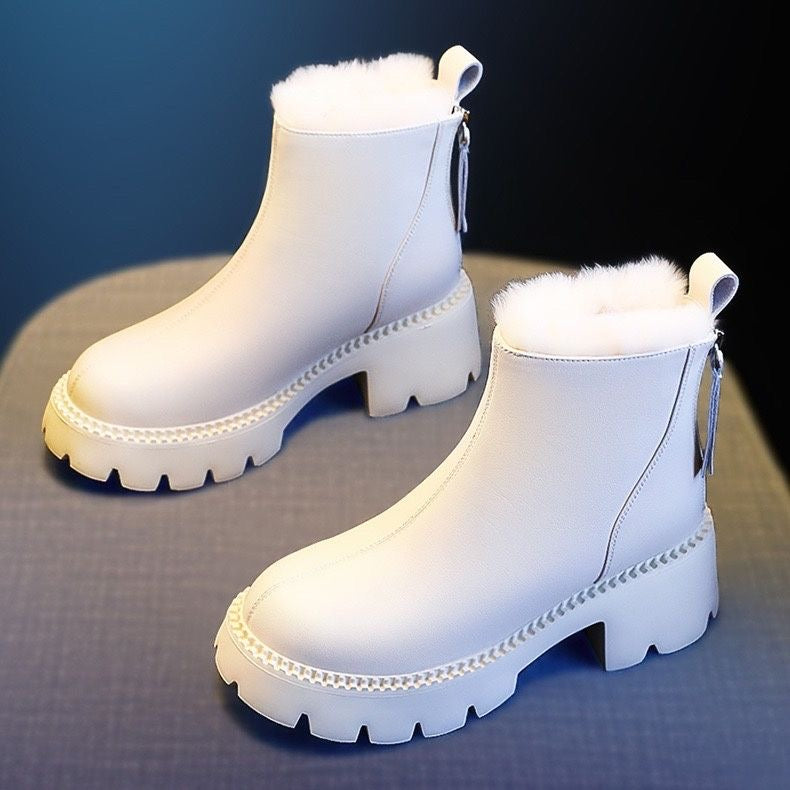 Graphing Collection Faux Fur-Lined Boot