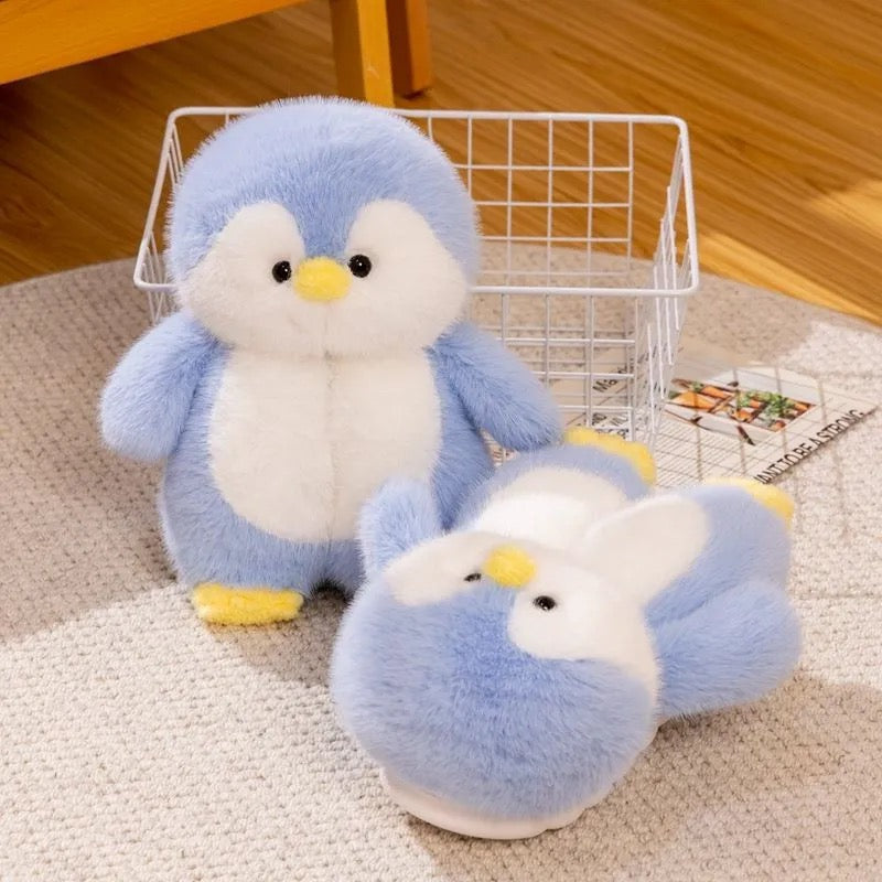 Complete Adorable Penguin Plush Slippers!