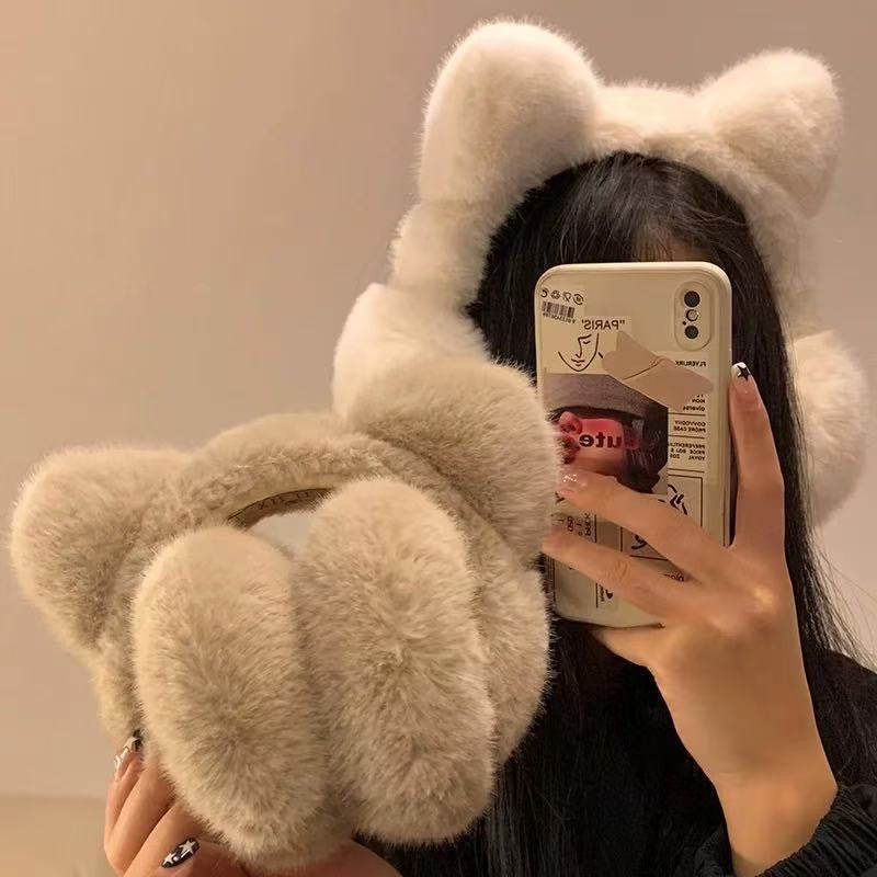 Faux Fur Cat Ear Headband