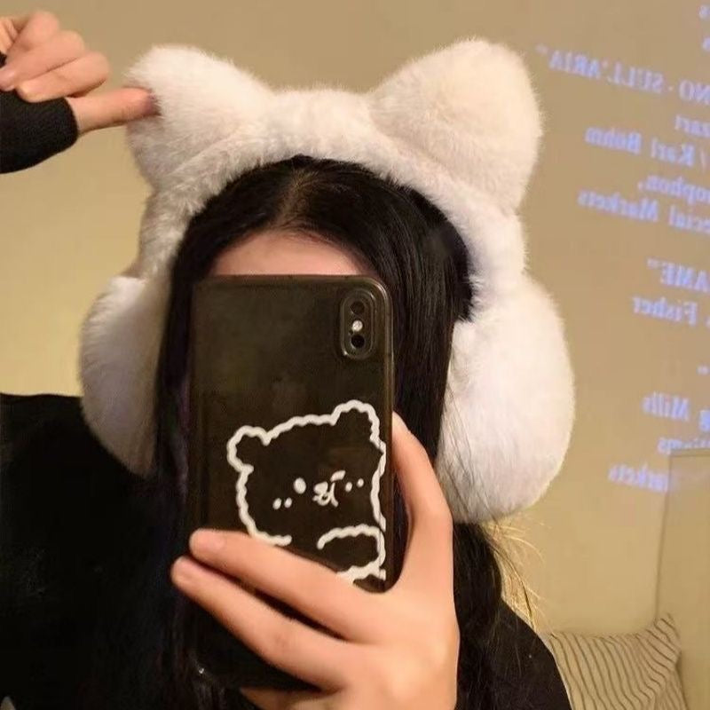 Faux Fur Cat Ear Headband