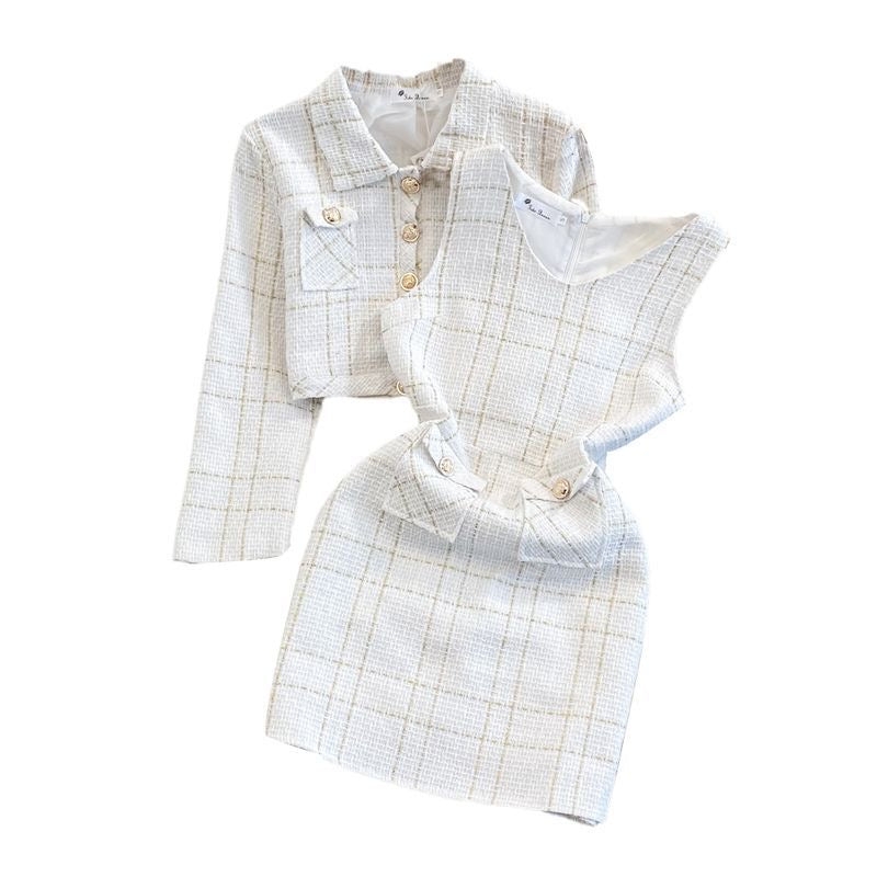 Duchess Collection – Timeless Checkered Suit Sets