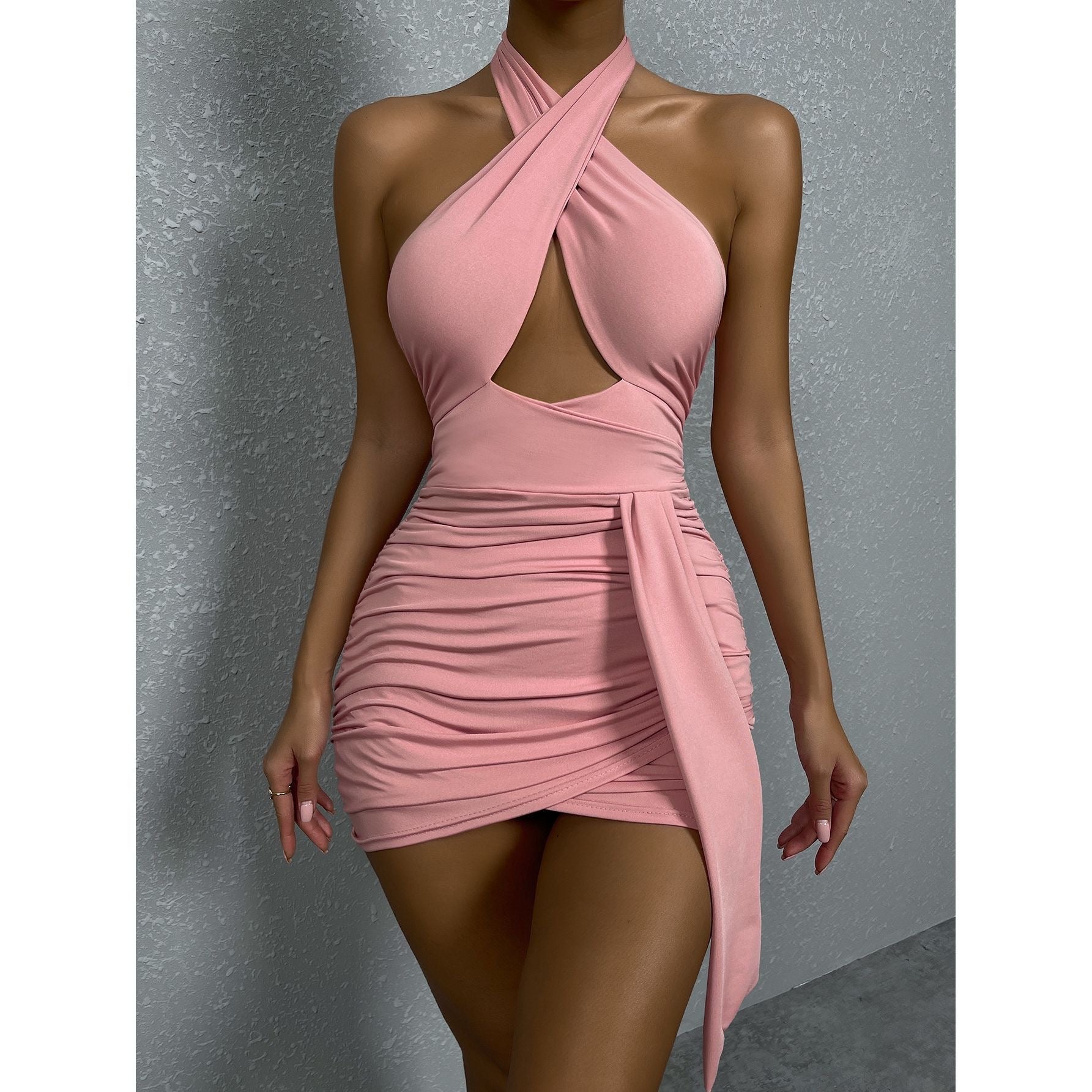 Celestial Cut-Out Mini Dress 🔥
