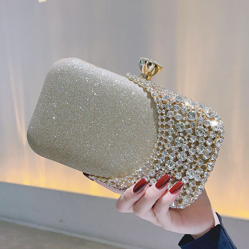 Dazzling Crystal-Embellished Evening Clutches