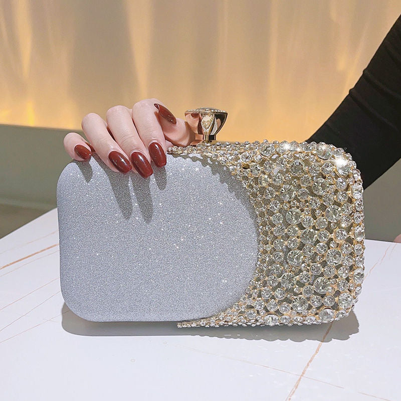 Dazzling Crystal-Embellished Evening Clutches