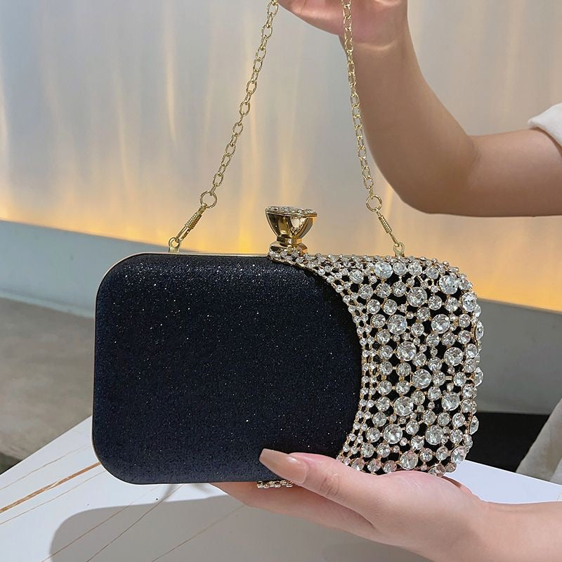 Dazzling Crystal-Embellished Evening Clutches