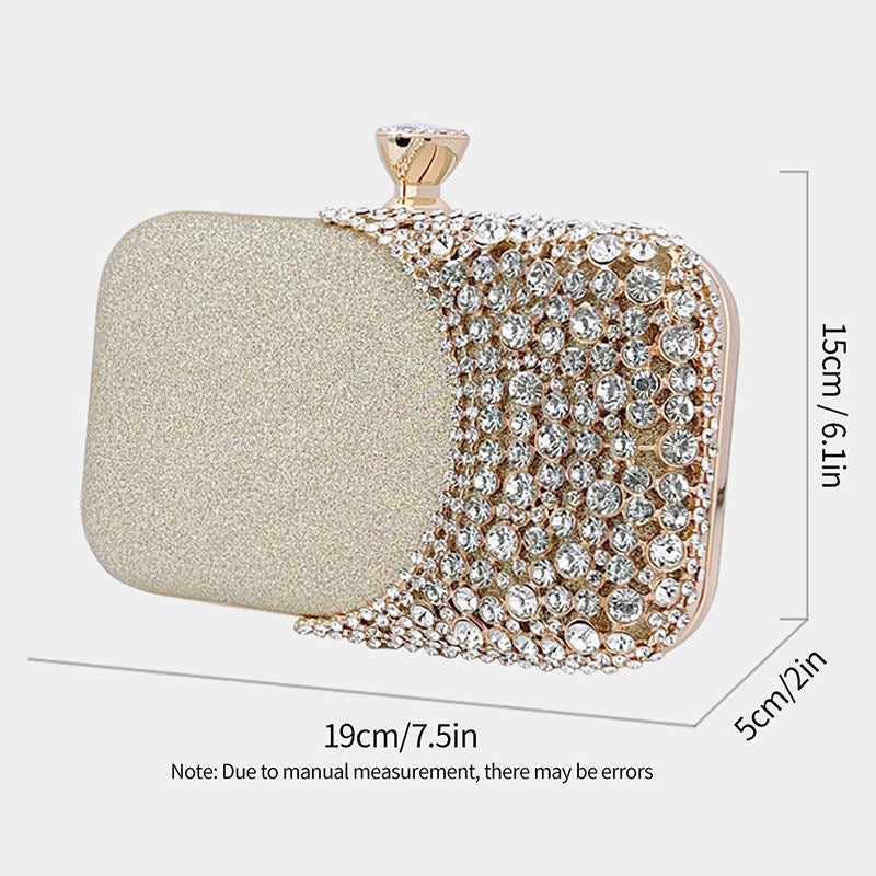 Dazzling Crystal-Embellished Evening Clutches