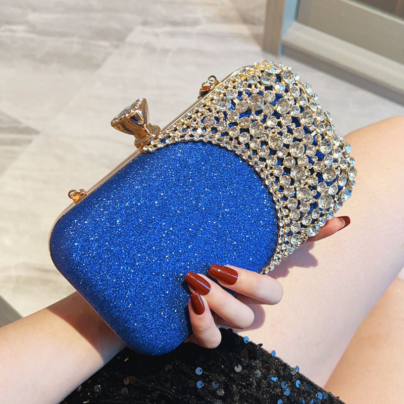 Dazzling Crystal-Embellished Evening Clutches